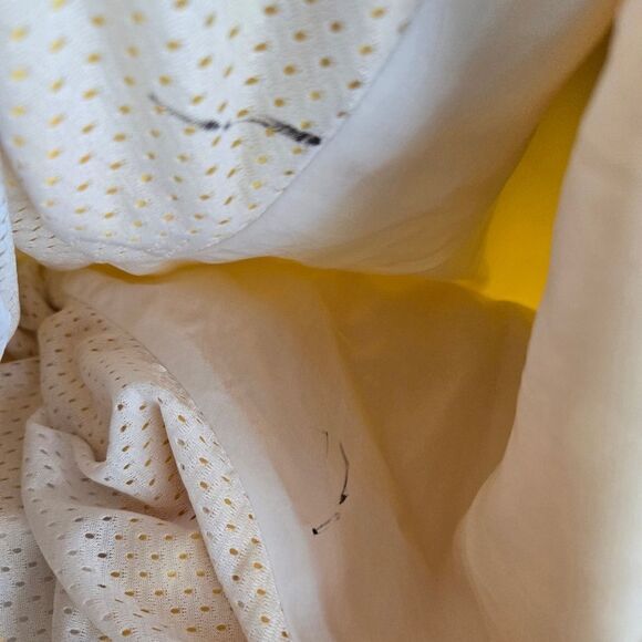 Nautica Competition Men's Windbreaker Jacket Yellow Large Sail Mesh Lining - Picture 7 of 7